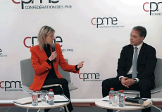 Crise de l’énergie : Agnès Pannier Runacher au Comité directeur de la CPME