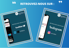 **Nouveau** – Retrouvez-nous également sur Twitter & Instagram