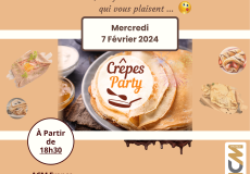 Soirée Crêpes – Mercredi 7 février 2024